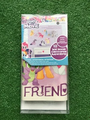 My Little Pony Wall Decals 18 Count Glitter Pony Stickers NEW • $15