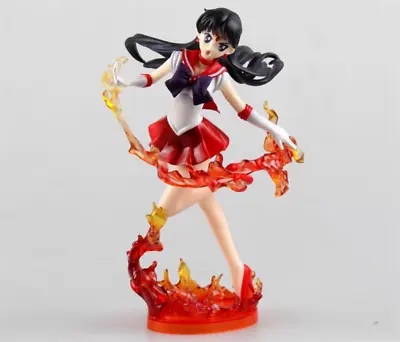 Anime Sailor Moon Sailor Mars PVC 17cm Figure Model Statue Toy Christmas Gift  • $46.75