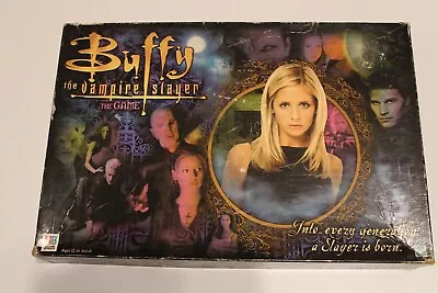 BUFFY THE VAMPIRE SLAYER The Game 2000 MB Board Game Incomplete For Parts/pieces • $19.99