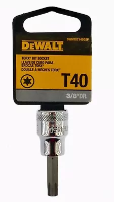 NEW Dewalt DWMT871450SP T40 STAR Chrome Torx Bit Socket 3/8  Drive TOOL • $3.25