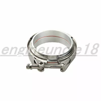 $19.80 • Buy 4  V-Band V Band Clamp Aluminum Flange Flanges Turbo Intercooler Piping Kit