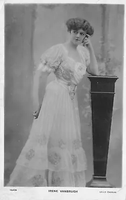 Postcard - Edwardian Actress - Miss Irene Vanburgh - Lallie Charles - Wrench • £2.99