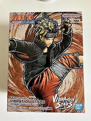 NARUTO Uzumaki Figure IV Shippuden VIBRATION STARS BANPRESTO New Japan Authentic • £20