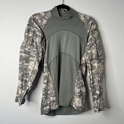 USGI ACU Massif Medium Digital Camo Army Combat Shirt Flame Resistant ACS • $19.99