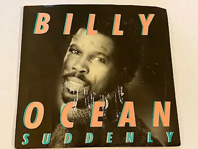 Billy Ocean 45 RPM Suddenly ~ Lucky Man JS1-9323 • $3.95