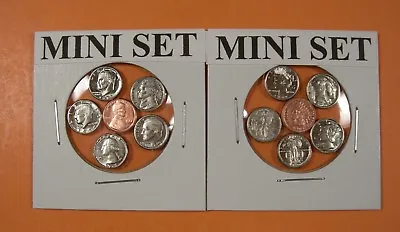 10 Mini Coin Sets - 5 Of Each Type • $17.50