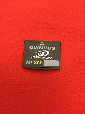 Original OLYMPUS XD M 2GB Memory Card Good Condition • £16