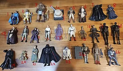$20 • Buy Star Wars Loose Figures TVC ESB ROTJ TCW 58 Figs