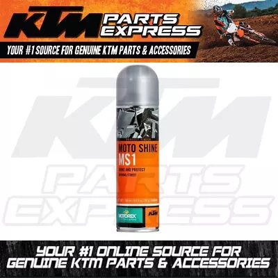 New Oem Ktm Motorex Moto Shine Ms1 500 Ml Special Gloss Spray U6922050 • $176.99