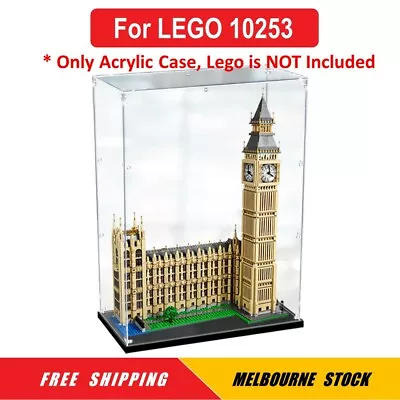 Display Case For LEGO 10253 Big Ben Figure Storage Box Dust Proof Glue Free • $94.95