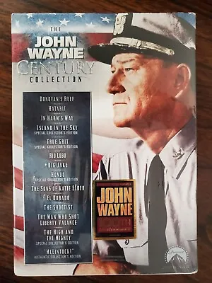 $29.99 • Buy The John Wayne Century Collection 14 Disc DVD Boxed Set Complete New Sealed 
