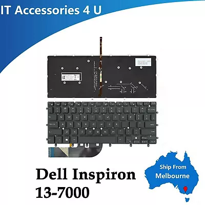 US Black Backlit Keyboard For Dell Inspiron 13 7000 13-7000 7368 7373 7378 • $36