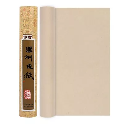  Wenzhou Archaize Xuan Rice Paper Mulberry Bark Fiber Roll Painting Calligraphy • $22.49