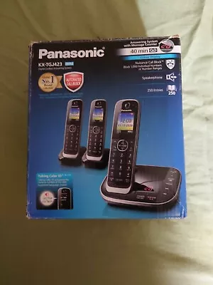 Panasonic KXTGJ323EB Trio Handset Cordless Phone • £59.99