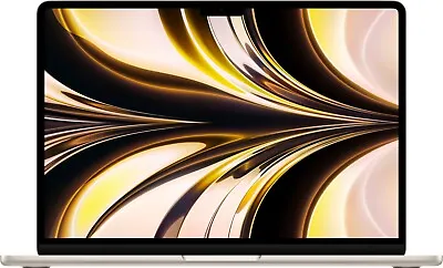 Apple MacBook Air 13-inch 2022 M2 / 8GB / 512GB SSD / 10-Core GPU / Starlight • $999