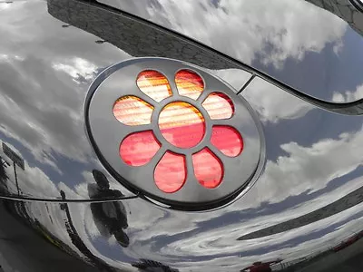 98-05 Vw Volkswagen Beetle Daisy Flower Tail Light Paintable Black 2pc Covers • $31.88