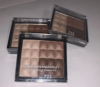 MARY-KATE AND ASHLEY Eye Shadow Trio Color:Luxurious 723 ~LOT OF 3 • $11.99