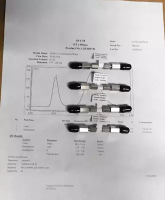 Lot 4 NEW Thermo Scientific 0.5 X 50mm Column SP  C18 HTLC Cyclone TurboFlow • $125