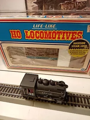 Life Like Ho Scale Docksider Steam Loco For Parts Or Repair Pre Owned Used • $8.50