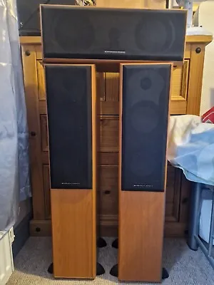 Mordaunt Short Speakers 7.1 Full Set With Rare Bi Polar Rear Speakers • £200
