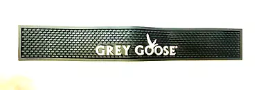Grey Goose Vodka Rubber Bar Rail Mat 23.5X3.5 Spill Runner Barware ~ NEW • $43.84