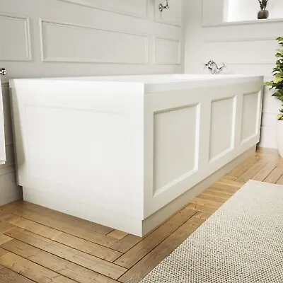 £31.97 • Buy Ashbourne Wooden 700mm Wooden End Bath Panel - White BeBa_27524