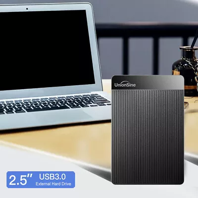 UnionSine 750GB 2.5  Slim External Hard Drive HDD-USB 3.0 For PC/Laptop/Smart TV • $25.93