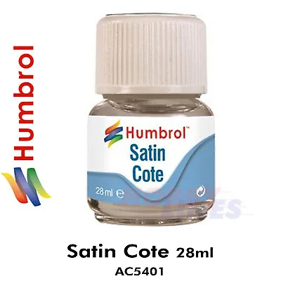 Humbrol SATIN COTE 28ml Bottle Varnish Satincote AC5401 • £6.99