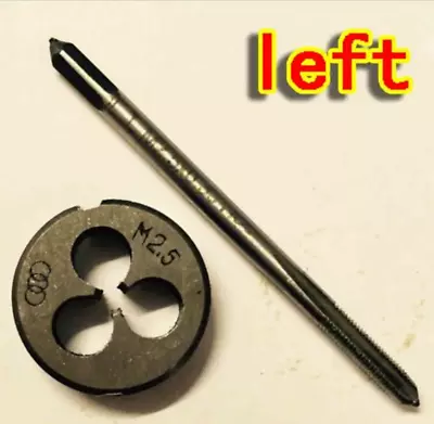 HSS M2.5 X 0.45 Mm Left-hand Thread Plug Tap Die Threading Tool For Machine • $8.99