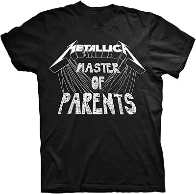 Metallica Master Of Parents Child Kids Black T Shirt Metallica Boys/Girls Tee • £19.95
