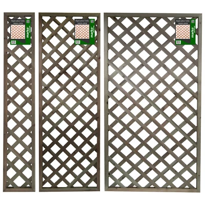 £39.99 • Buy Wooden Trellis Rigid Frame Lattice Pattern Climbing Plants Garden Flowers Ivy