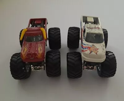 Lot Of 2 Different Hot Wheels Monster Jam 1:64 EL TORO LOCO MADUSA • $10.99