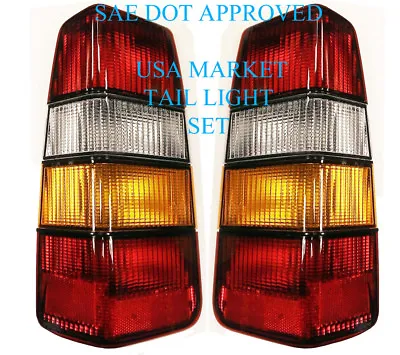 VOLVO 240 245 WAGON Tail Light Set Of 2 NEW Left And Right 1372441 1372442 • $119.99