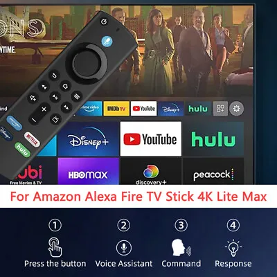 L5B83G Voice Remote Control Replacement For Amazon Fire TV Stick 4K 4K Max • £6.99