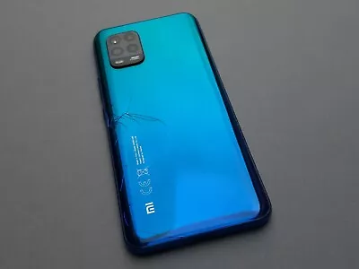 Xiaomi Mi10 Lite 5g Dual SIM Aurora Blue - M2002J9G Used For Parts As Is • $85