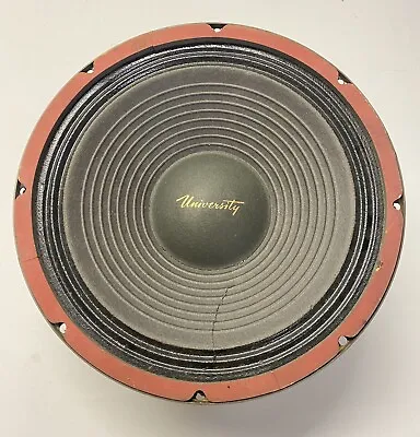 University C12w Ajustable Response Woofer 8 0hm 30 Watt Speaker Works • $35