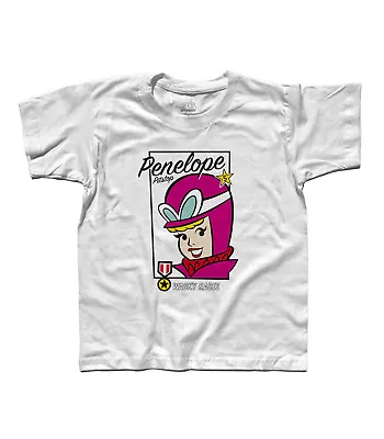 T-Shirt Child Penelope Pitstop Pit Stop 5 Pussycat Racing Cars • $45.87