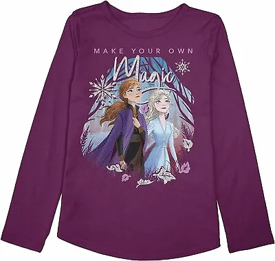 Jumping Beans Girls - Frozen Make Your Own Magic Graphic Tee - Size 12 • $14.99