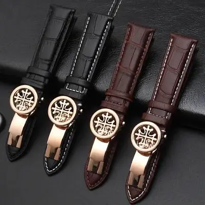18 20mm Stainless Steel Folding Butterfly Buckle Clasp For Patek Strap Watchband • $25.35