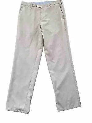 Peter Millar Pants Mens 34/32 Cream/ Lt Beige Crown Sport Golf Active Pants • $35