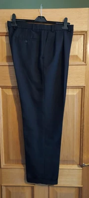 £21 • Buy Rockabilly Style Peg Trousers Rock N Roll Swing Lindy Hop Waist 36 