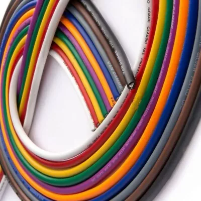 Van Damme Pro Grade Classic XKE 1 Pair Install Cable BY THE METRE - 10 Colours • £1