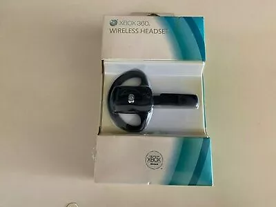 Wireless Headset Black Microsoft Xbox 360 NEW SEALED • $69.96