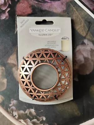 Yankee Candle Belmont Copper Punched Illuma Lid • £6