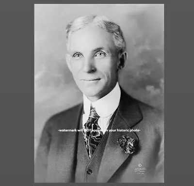 Henry Ford PHOTO Portrait 1919 Ford Motor Company Model T Model A Inventor • $5.78