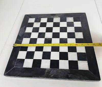 15  Marble Chess Board Chess Set Marble Black & White Handmade Premium Quality • $59.95