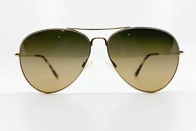Maui Jim Japan Mavericks MJ-264-16 Gold Metal Sunglasses 61-14-137 8553 • $79.99
