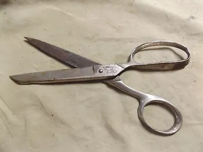 Vintage Taylor Sewing Scissors WISS INLAID No 138 Need Cleaning Sharpening • $4.49