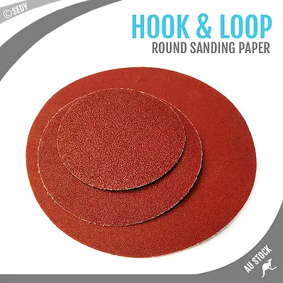 4-7  60-400 Grit Sanding Disc Hook Loop Sandpaper Abrasive Sanding Paper Sander • $16.99