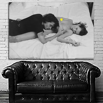 EB032BW Kate Moss Model Pin Up Erotic Poster And Canvas • £189.98